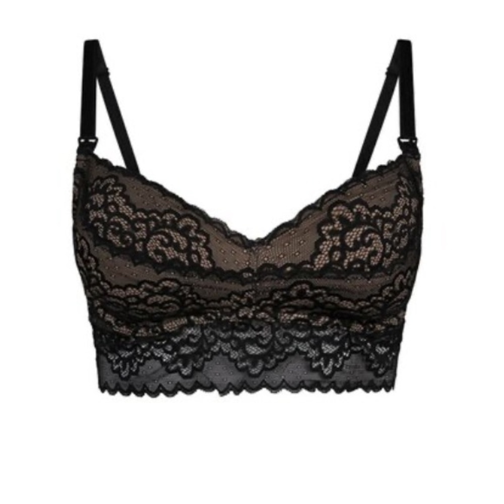 The Dairy Fairy Ayla Sexy Lace Pumping and Nursing Demi Underwire Adjustable Bra